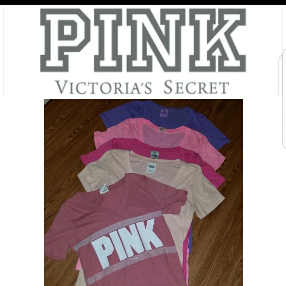 Vs Pink tshirt bundle lot